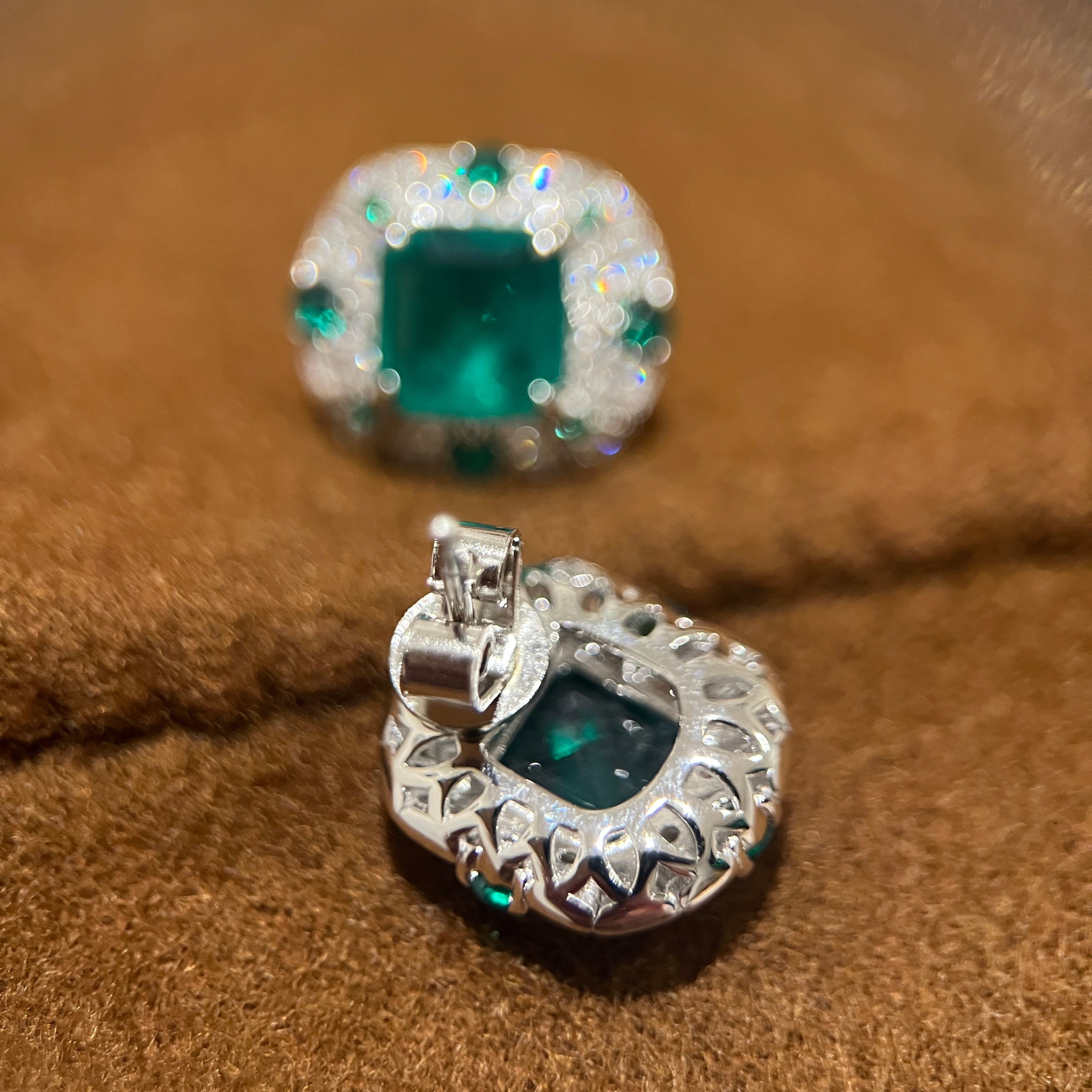 Elysian Emerald Earrings